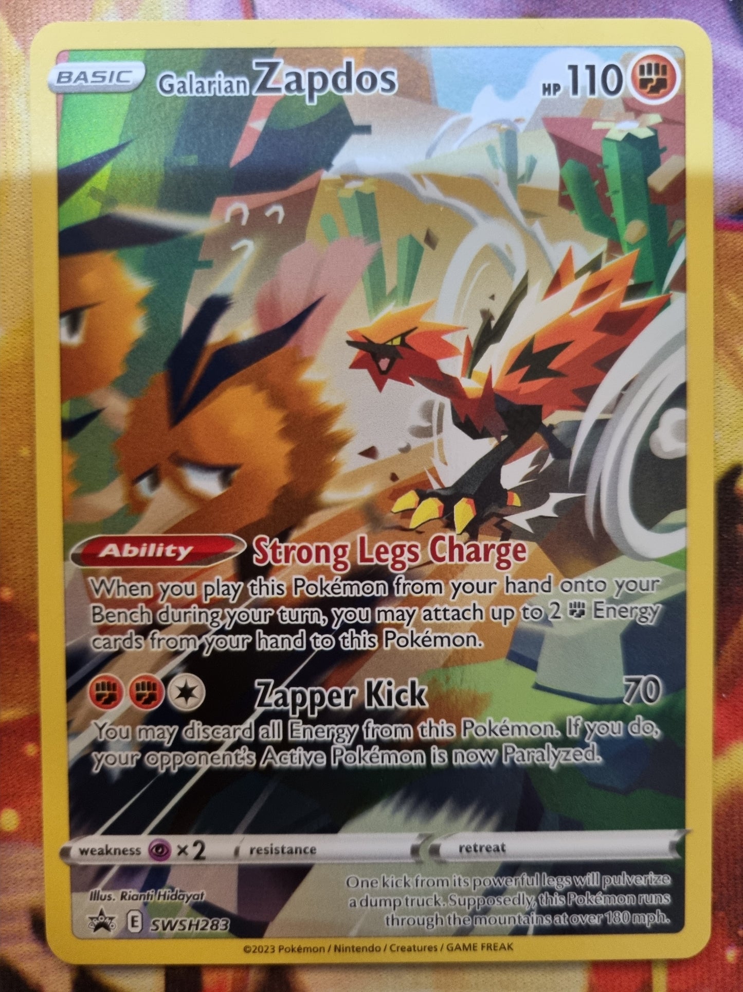 Galarian Zapdos SWSH283