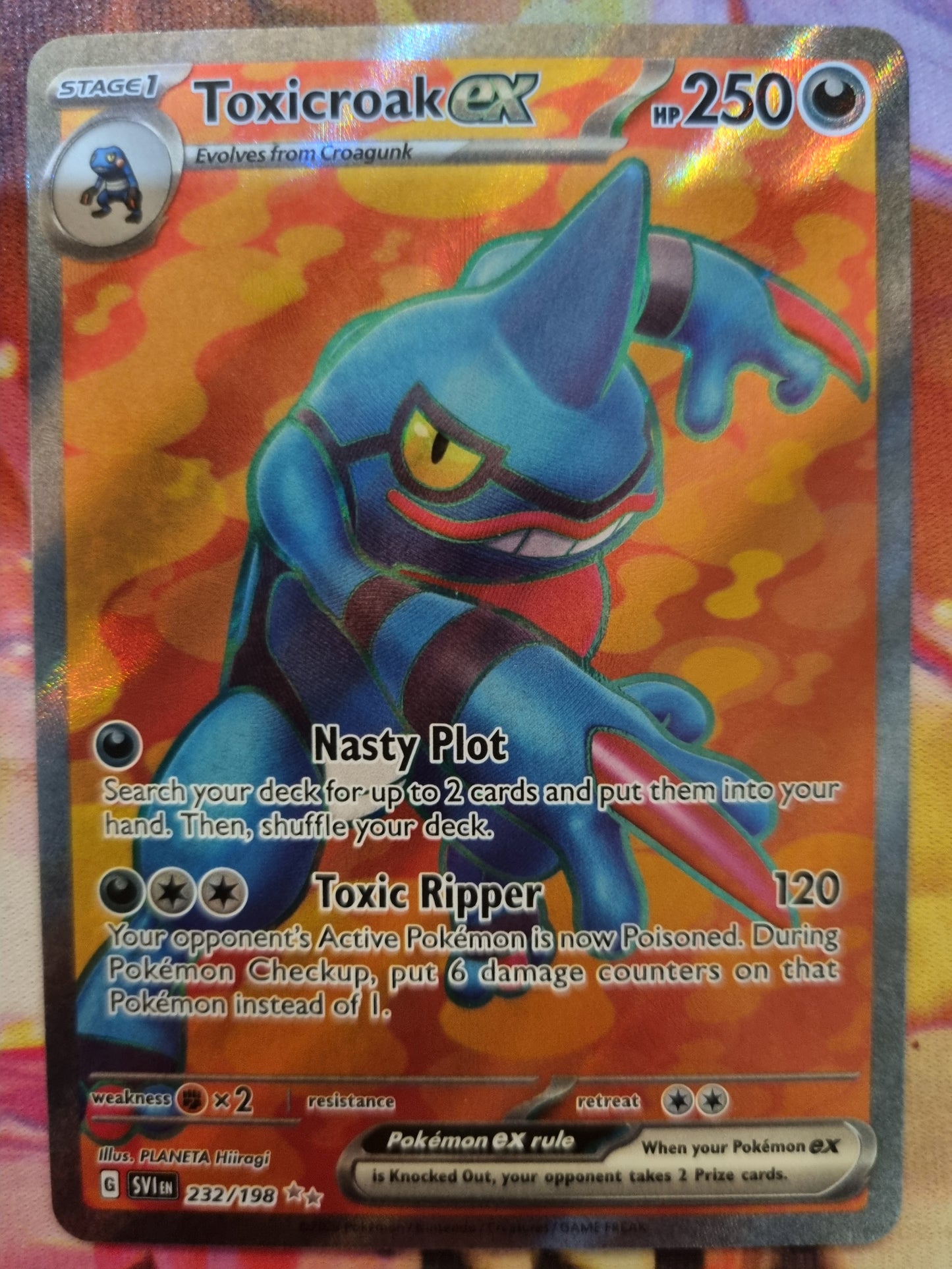 Toxicroak EX 232/198