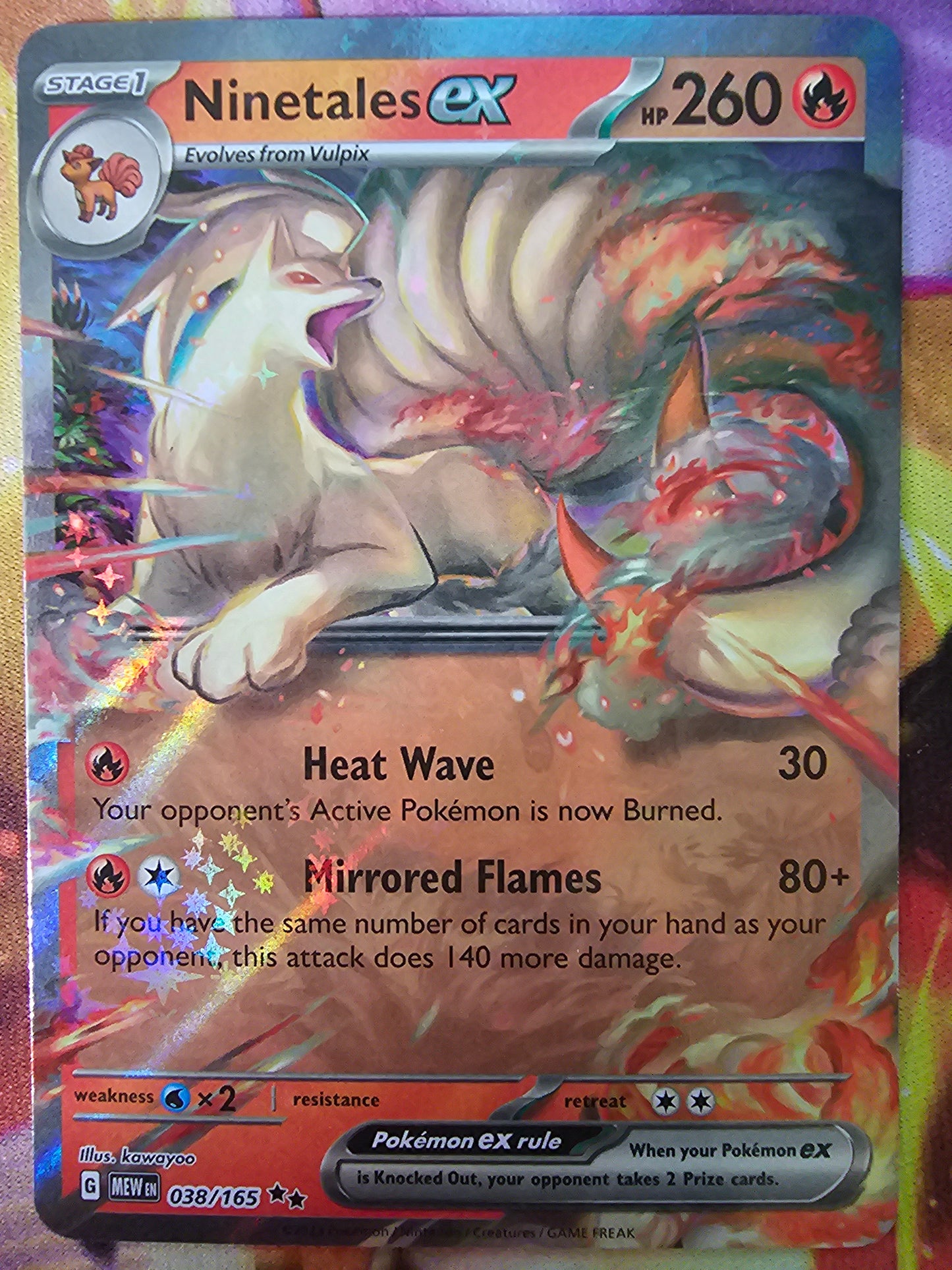 Ninetales EX 038/165