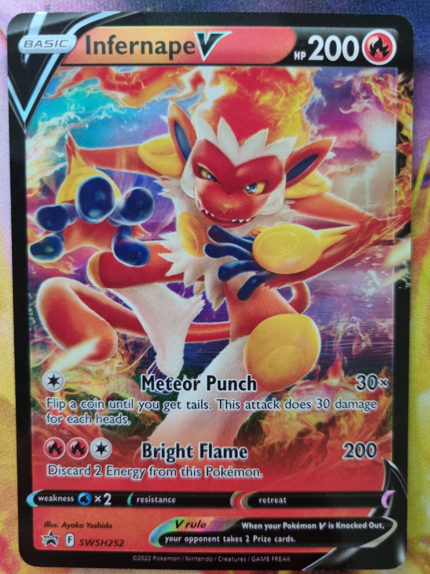 Infernape V SWSH252