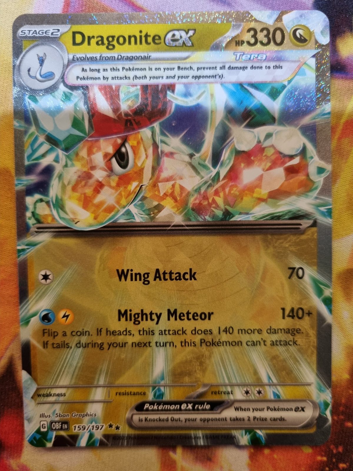 Dragonite EX 159/197