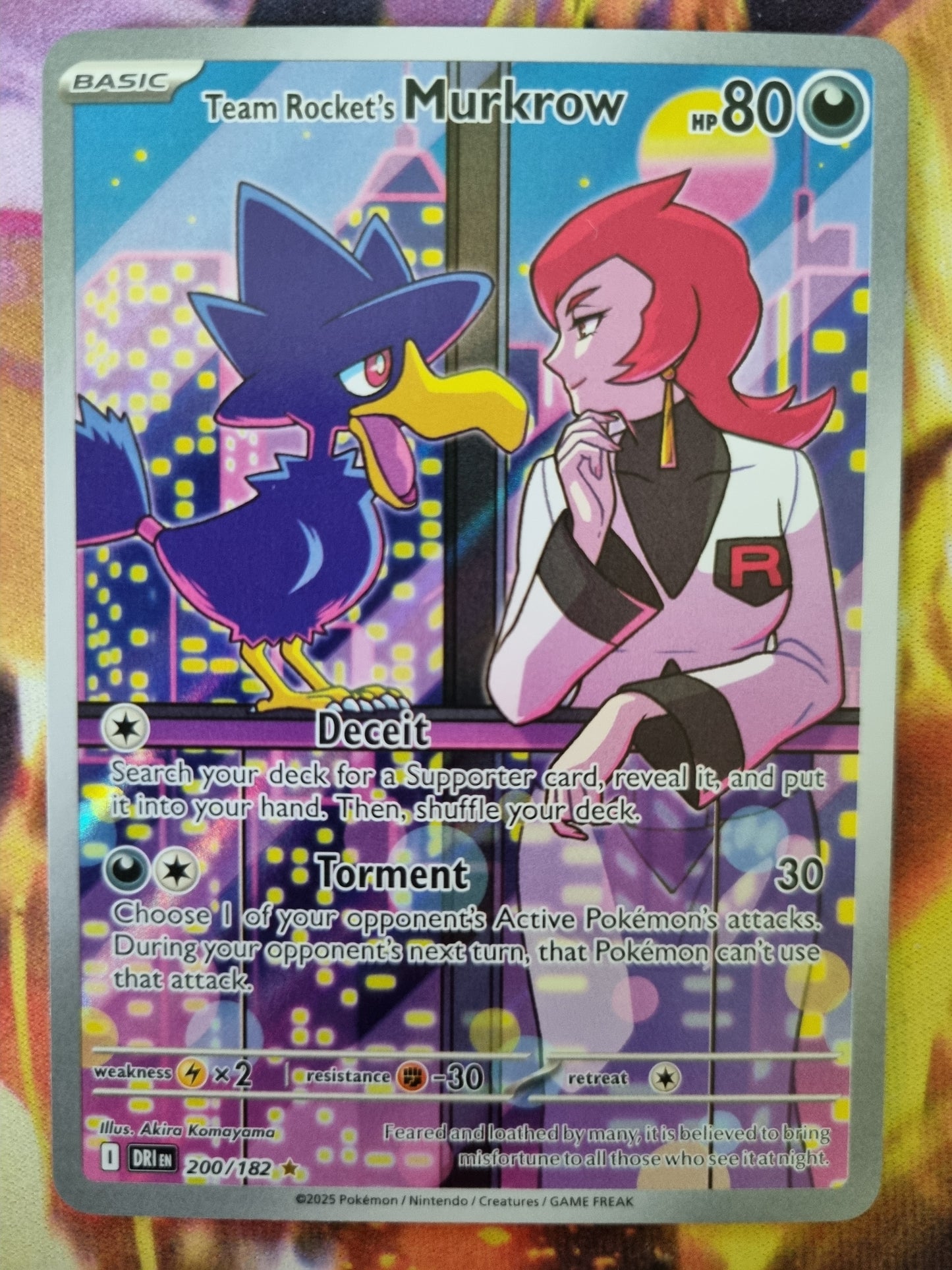 Team Rockets Murkrow 200/182
