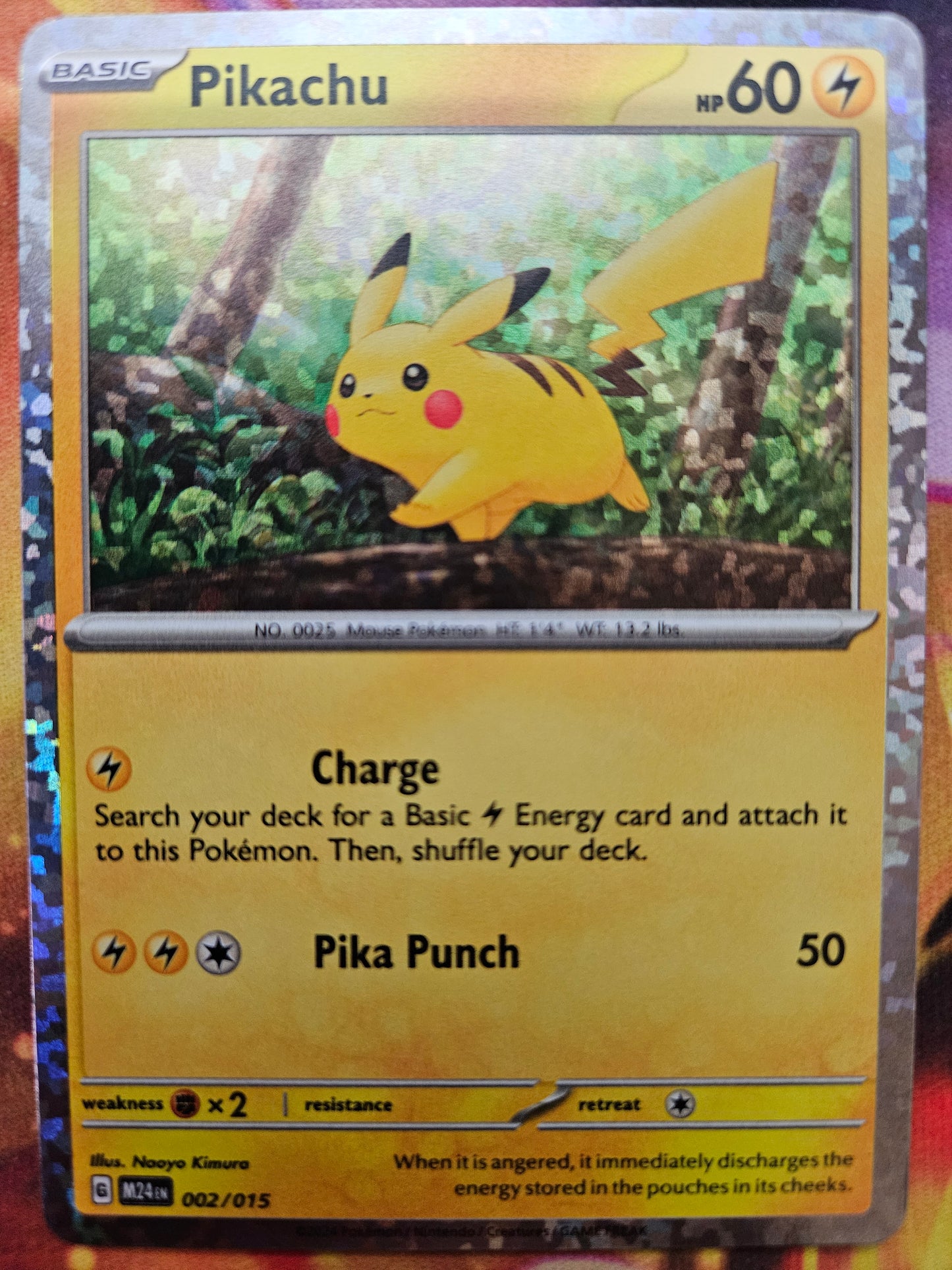 Pikachu 002/015