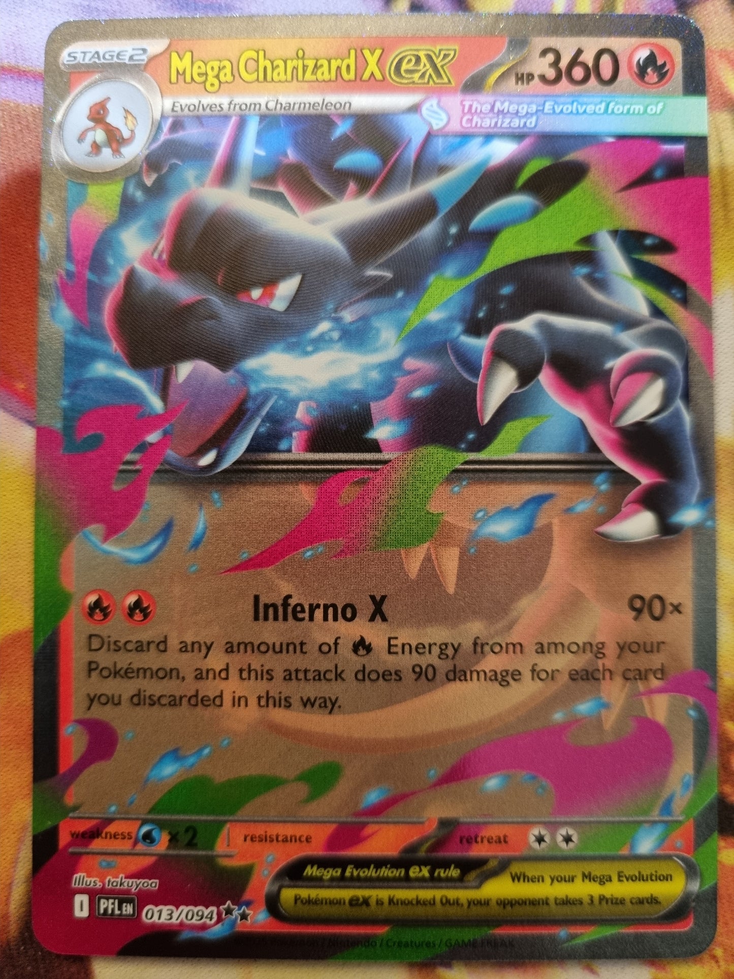 Mega Charizard X EX 013/094