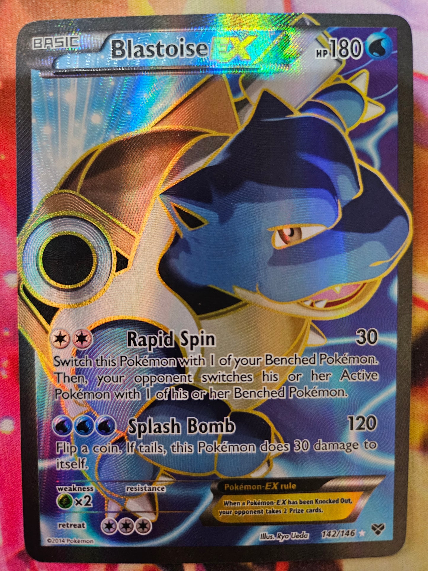 Blastoise EX 142/146