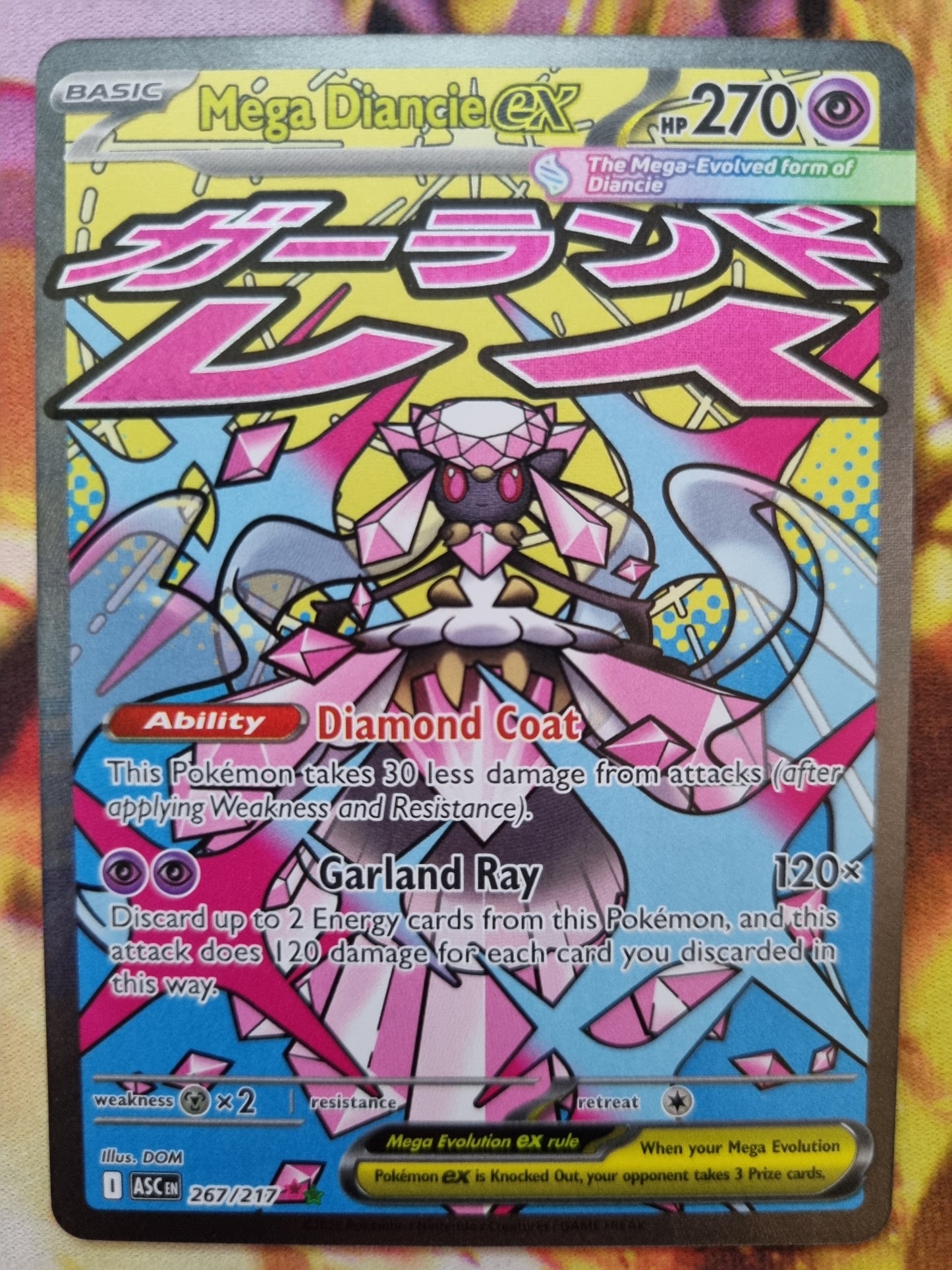 Mega Diancie EX 267/217