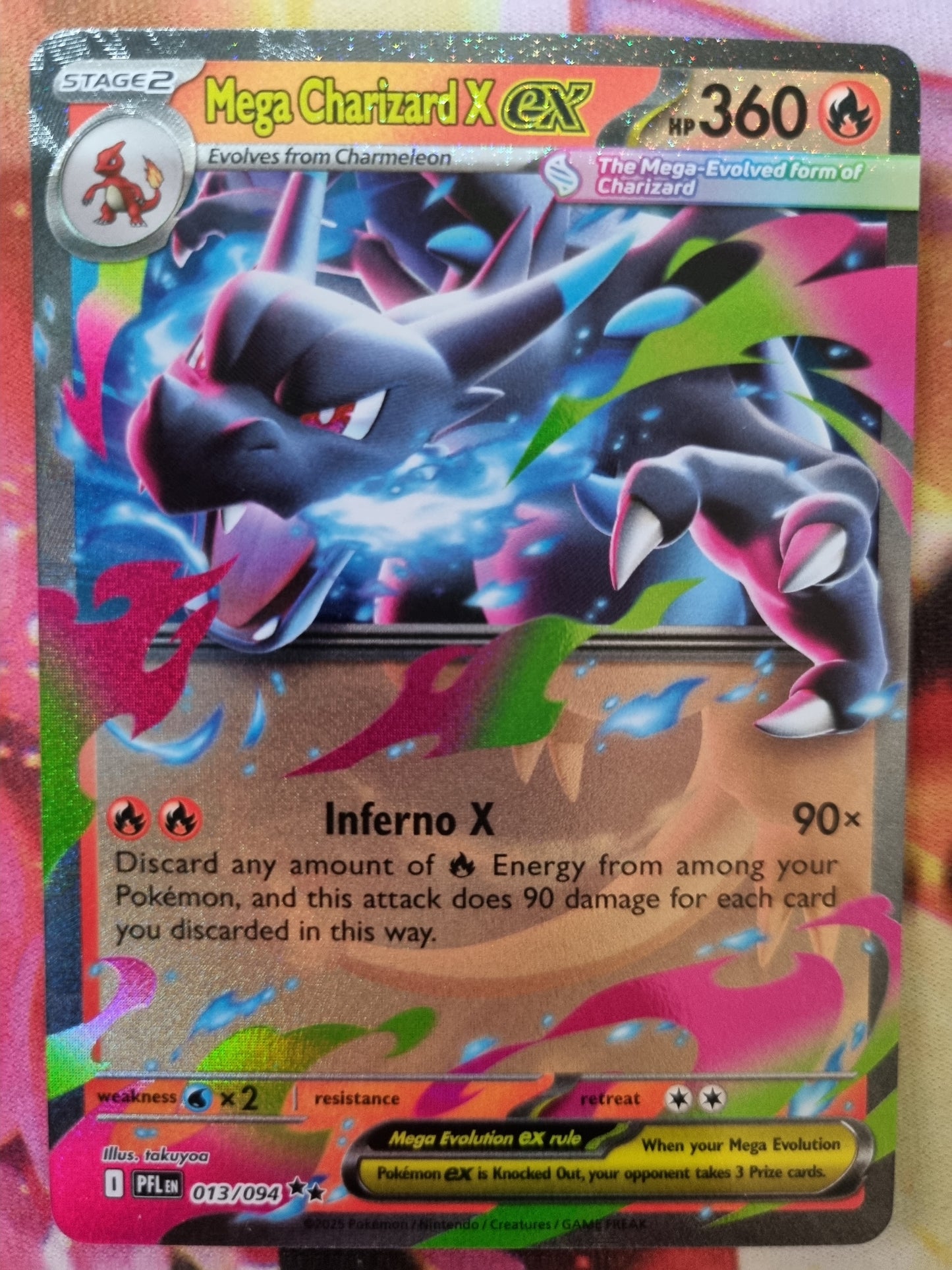 Mega Charizard X EX 013/094