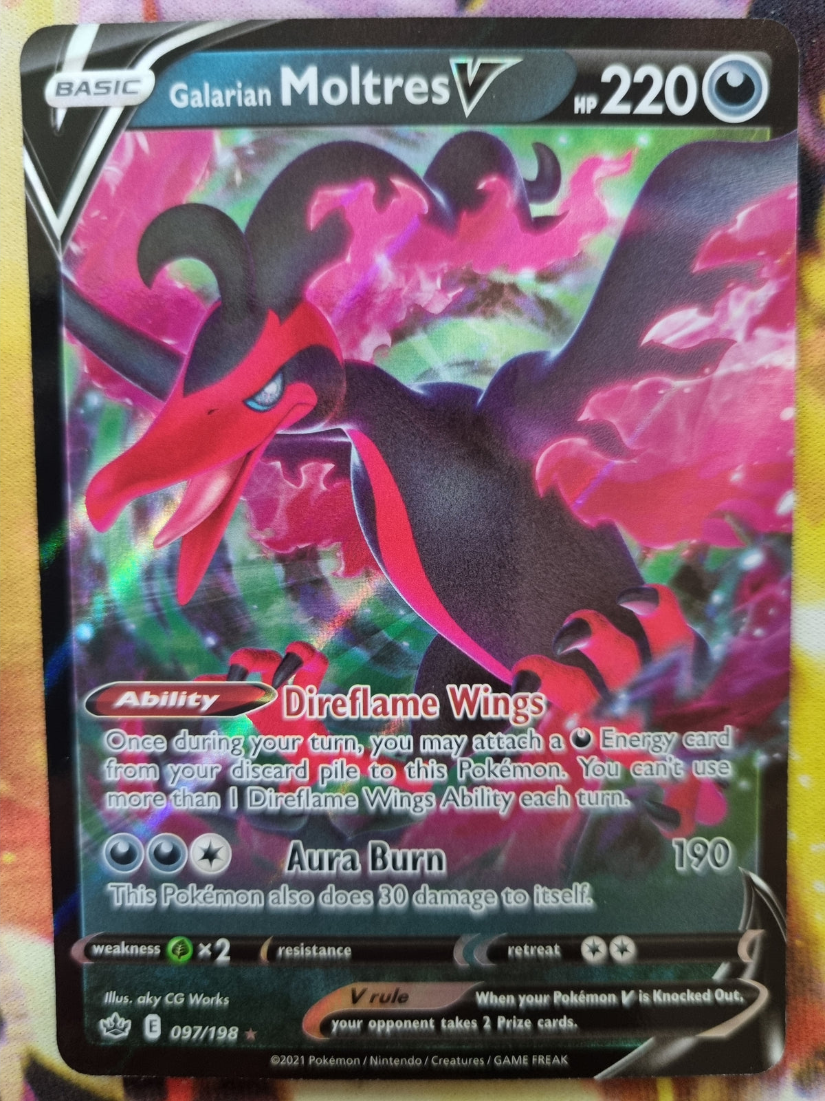 Galarian Moltres V 097/198