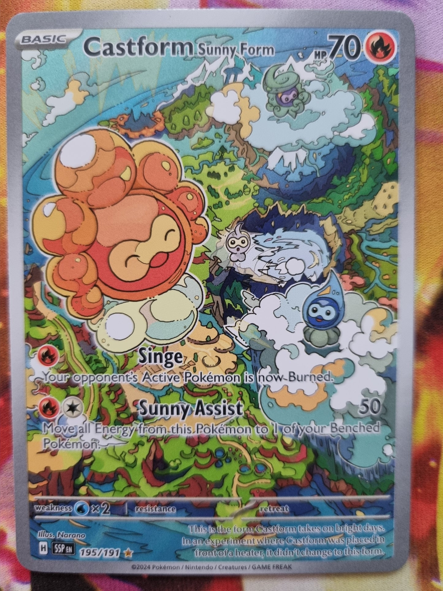 Castform Sunny Form 195/191