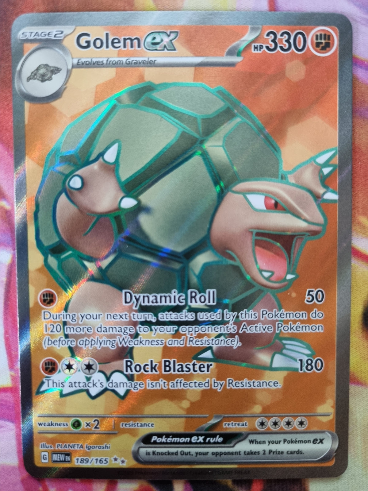 Golem EX 189/165