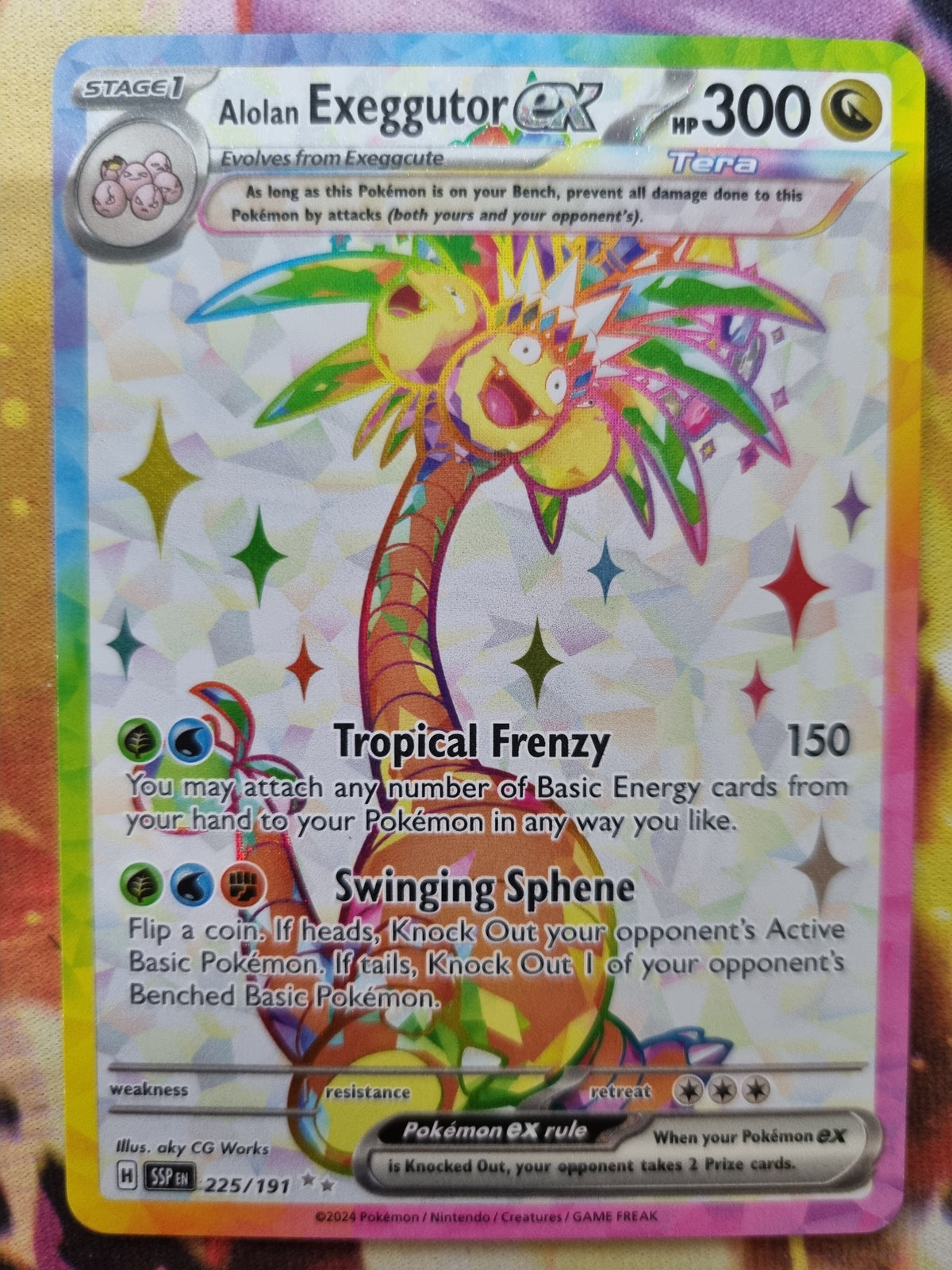 Alolan Exeggutor EX 225/191