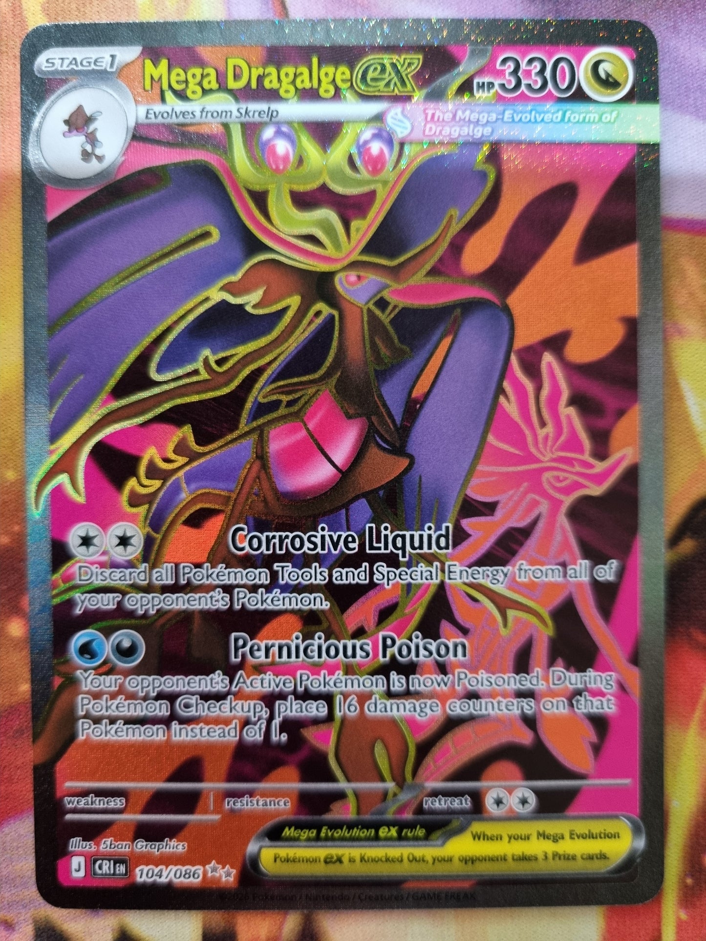 Mega Dragalge EX 104/086