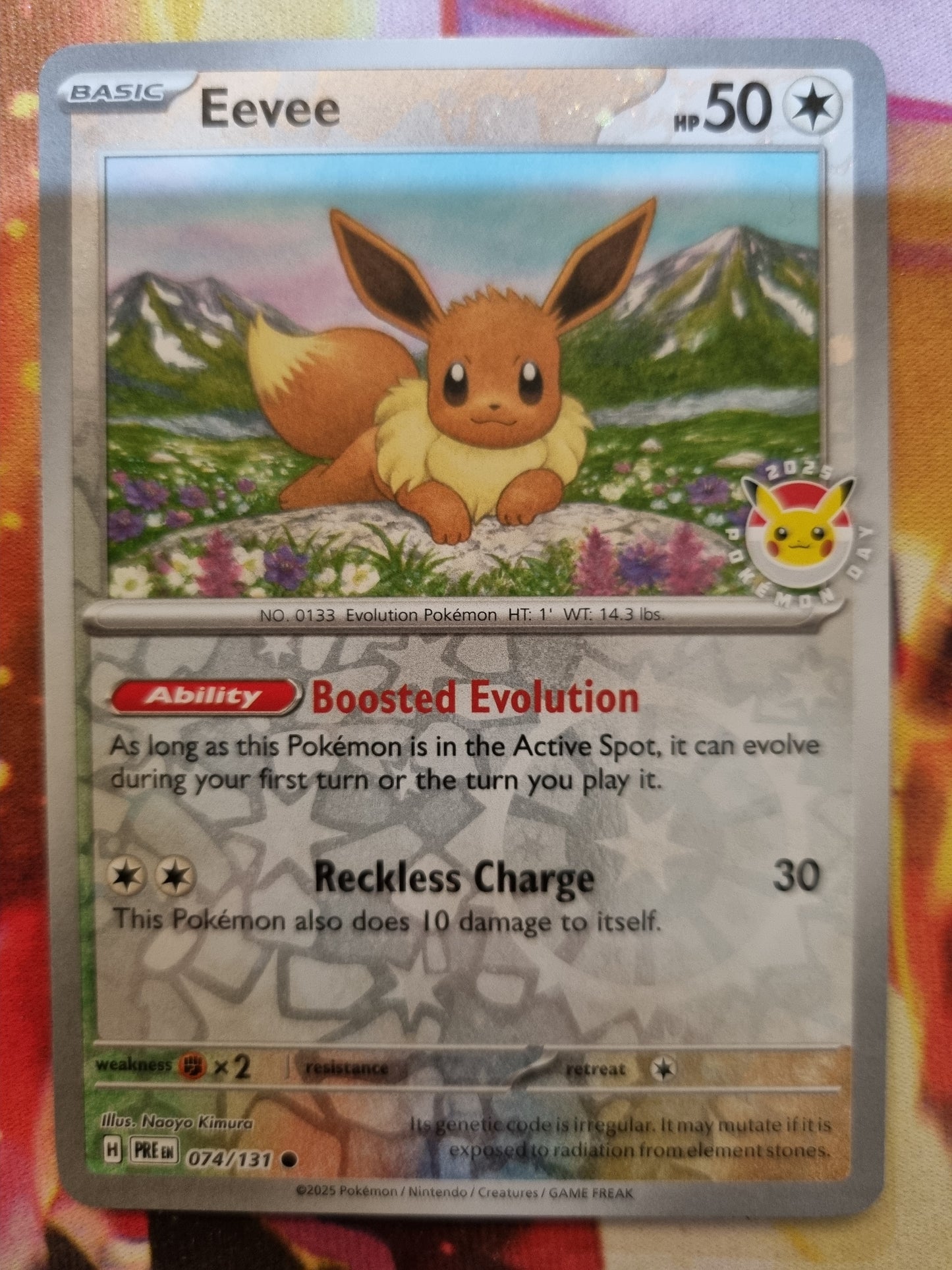 Eevee 074/131 Pokemon Day Promo