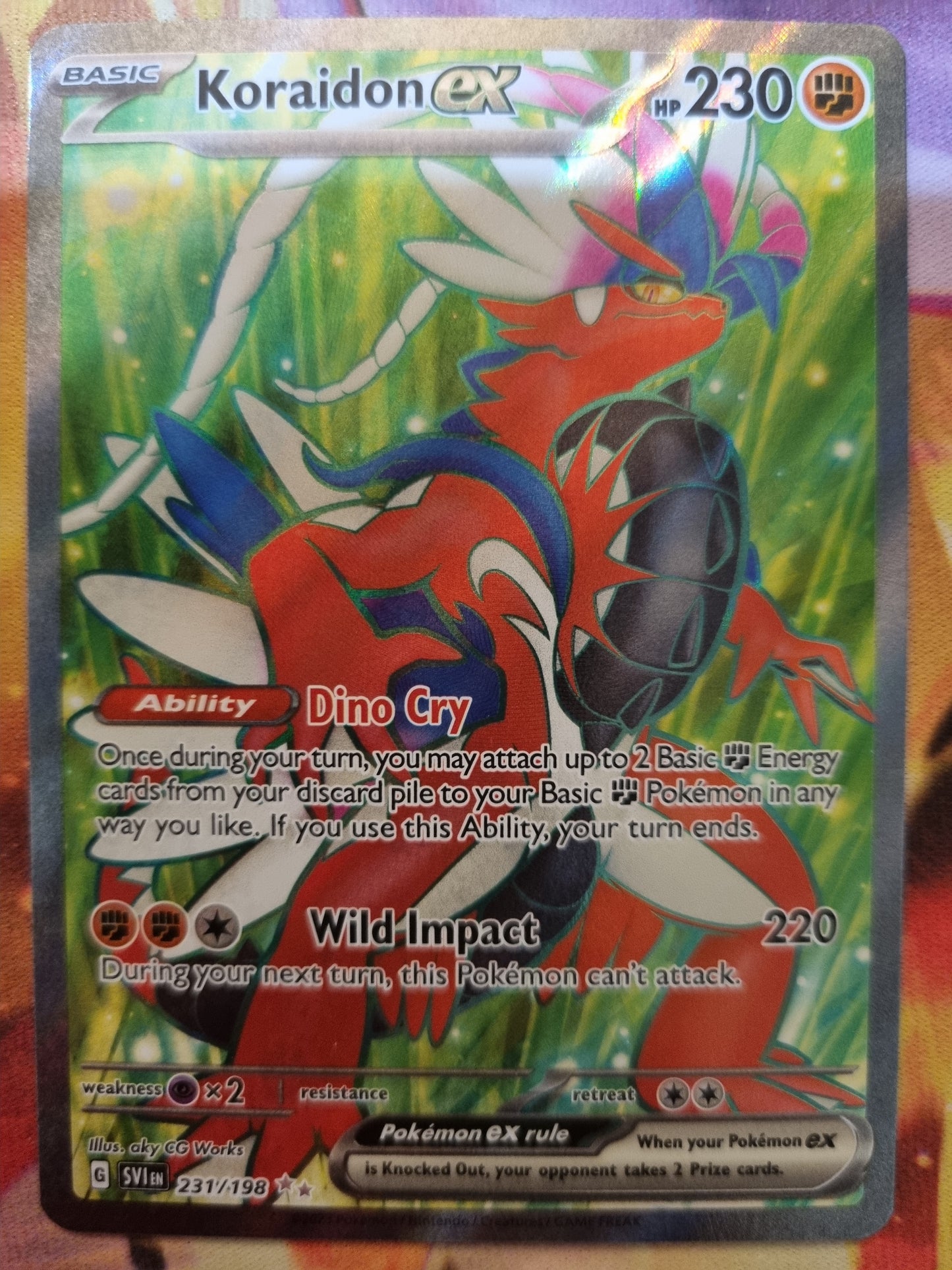 Koraidon EX 231/198