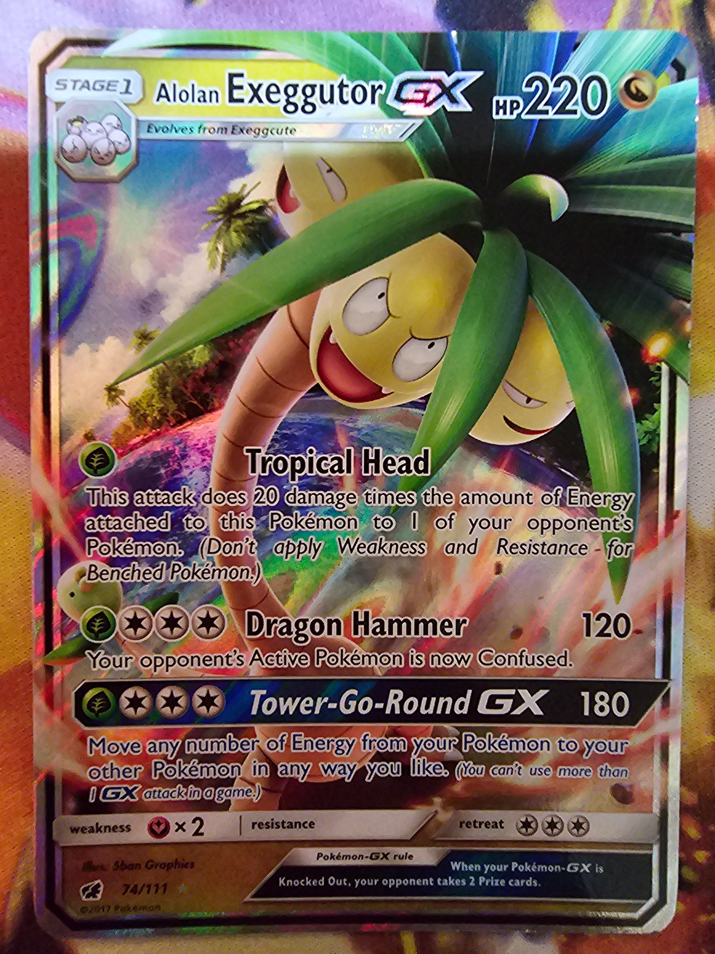 Alolan Exeggutor GX 074/1111