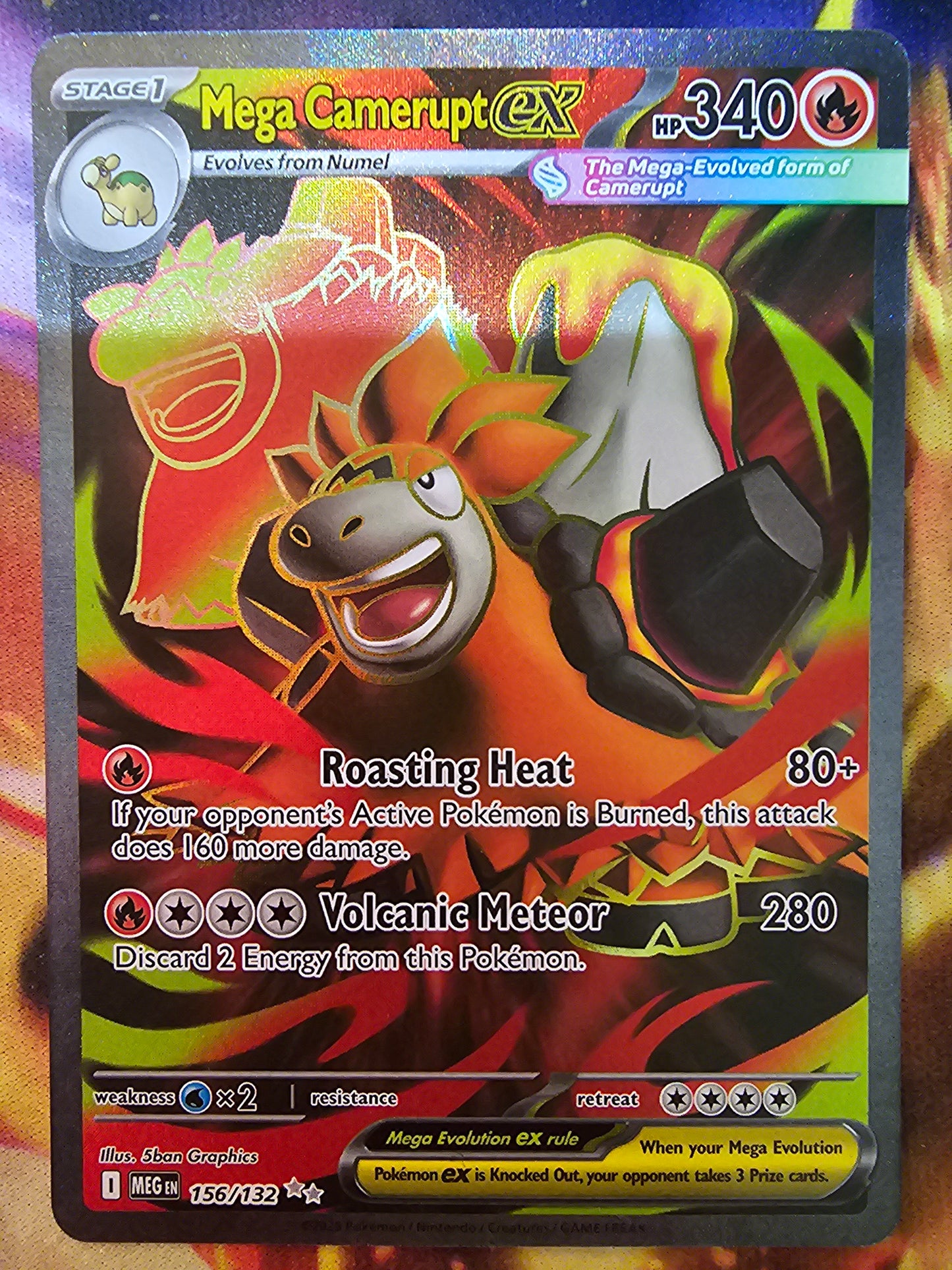 Mega Camerupt EX 156/132