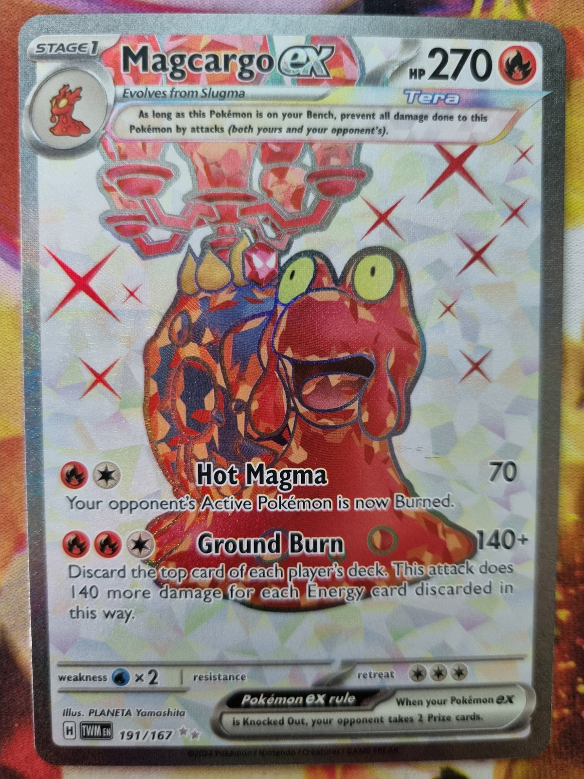 Magcargo EX 191/167