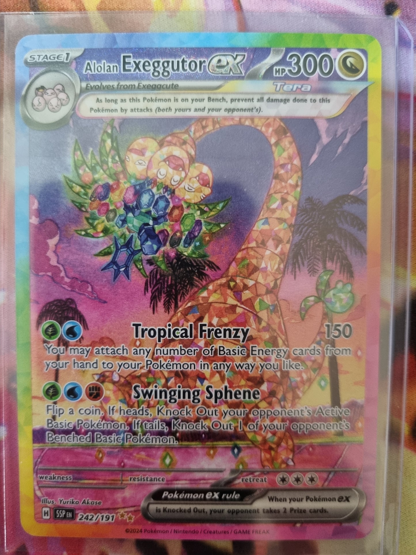 Alolan Exeggutor EX 242/191