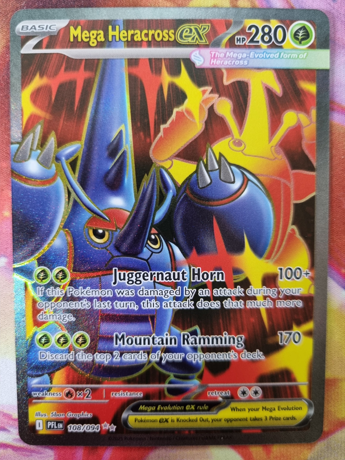 Mega Heracross EX 108/094