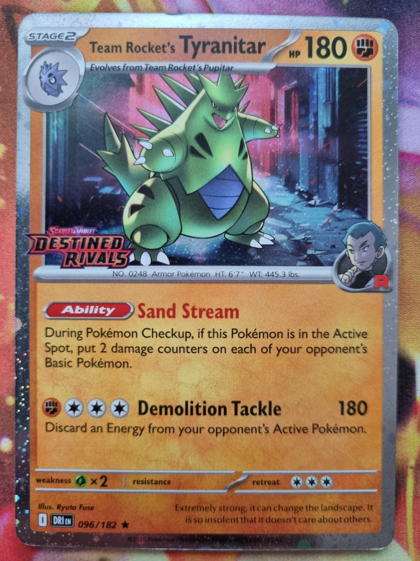 Team Rockets Tyranitar 096/182