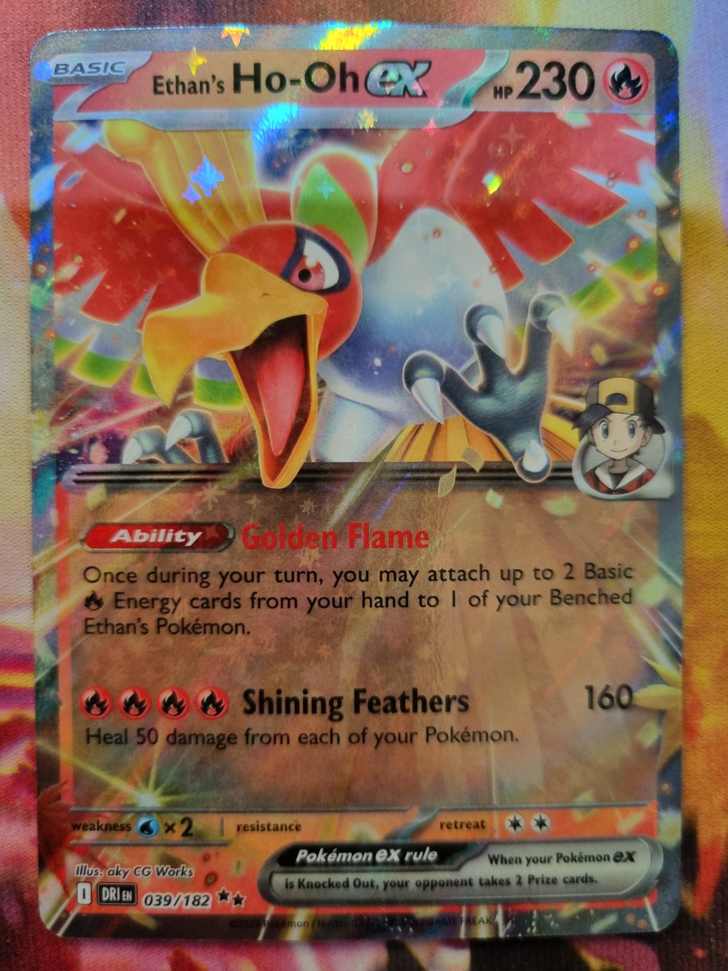 Ethans Ho-Oh EX 039/182