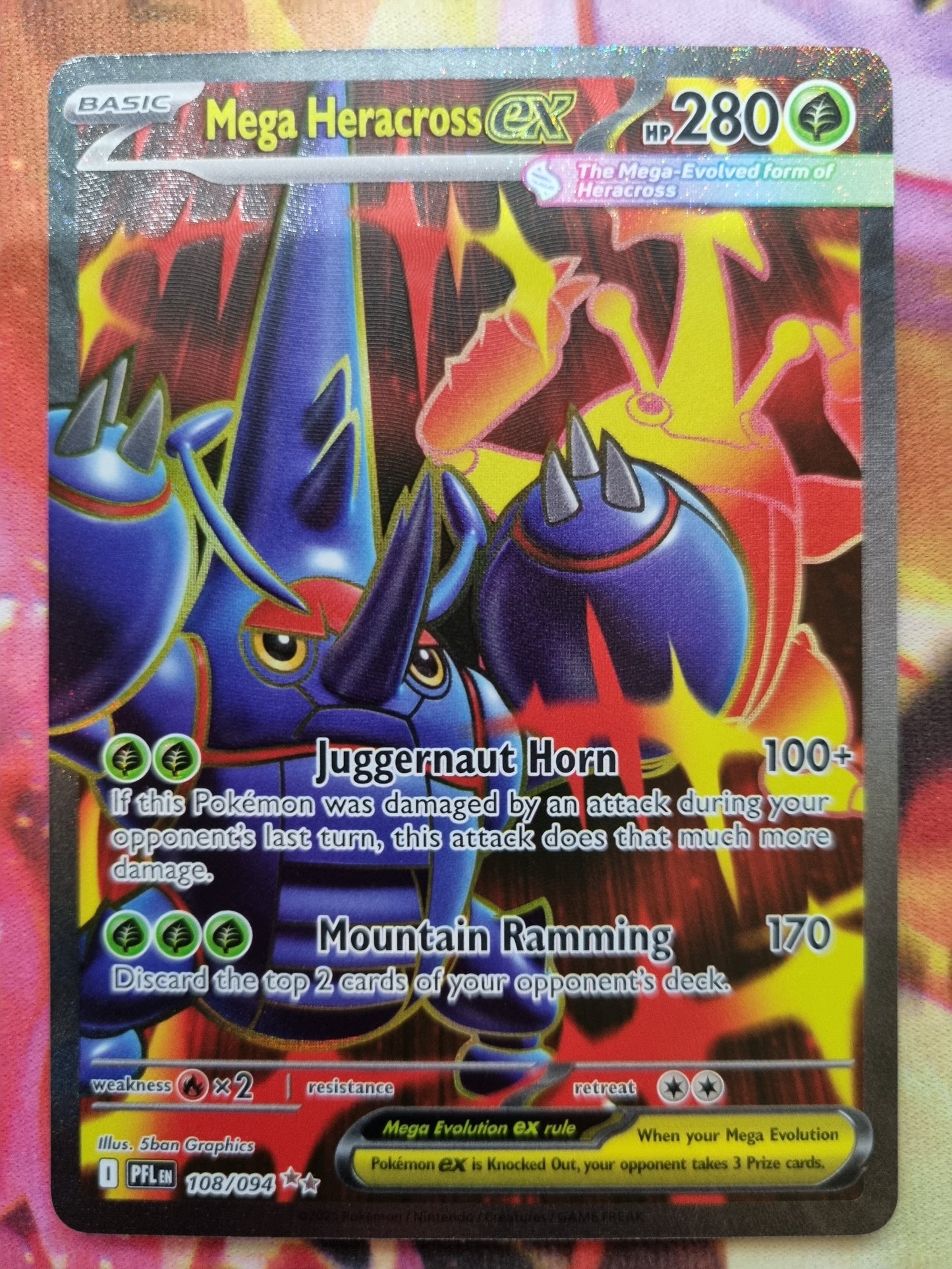 Mega Heracross EX 108/094
