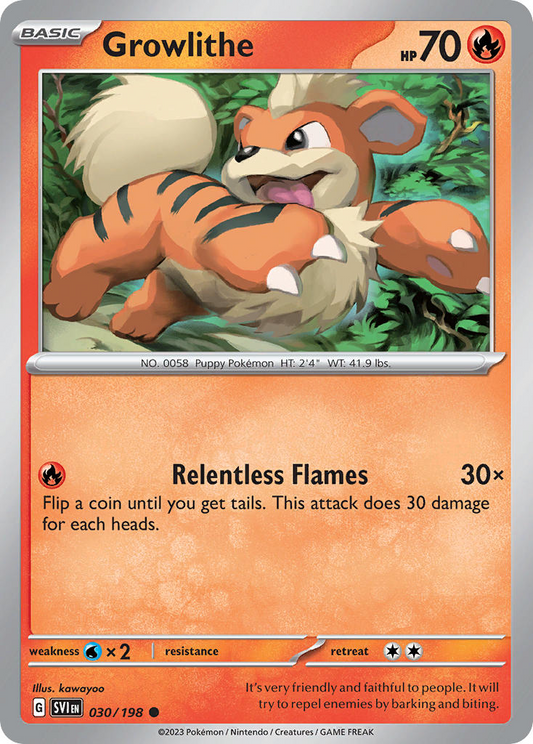 Growlithe 030/198
