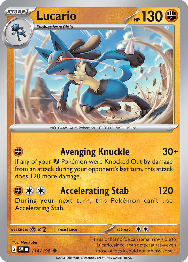 Lucario 114/198