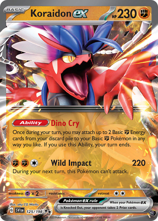 Koraidon EX 125/198