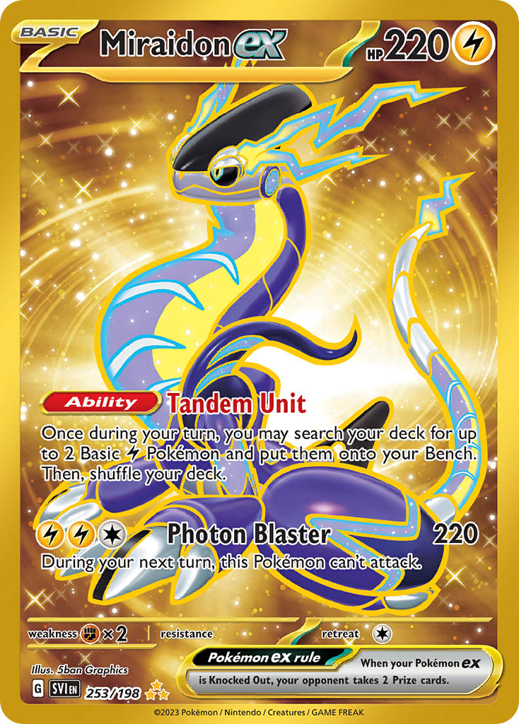 Miraidon EX 253/198