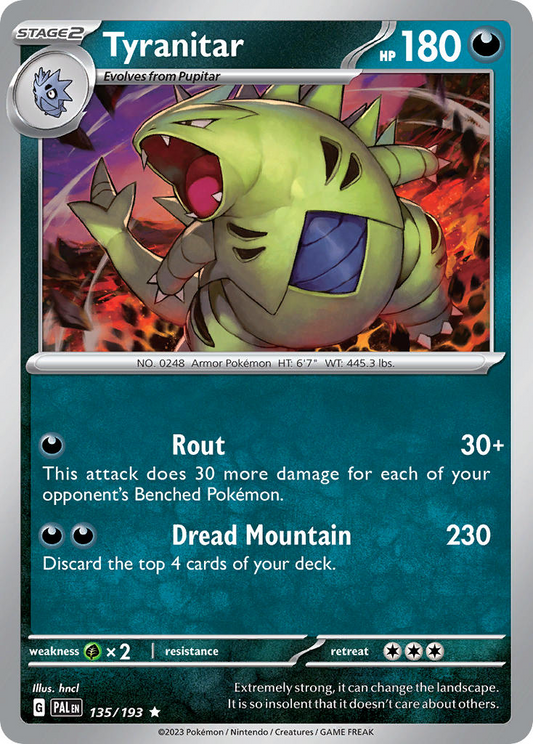 Tyranitar 135/193