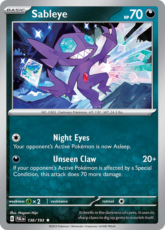 Sableye 136/193