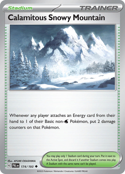 Calamitous Snowy Mountain 174/193