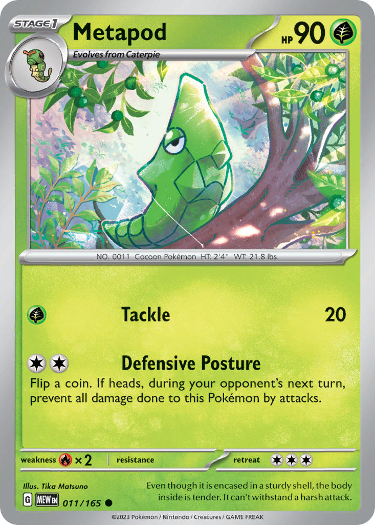 Metapod 011/165