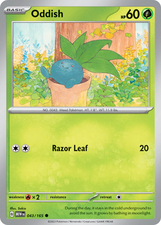 Oddish 043/165