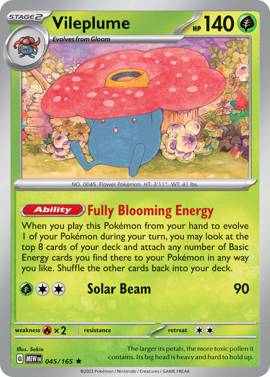 Vileplume 045/165