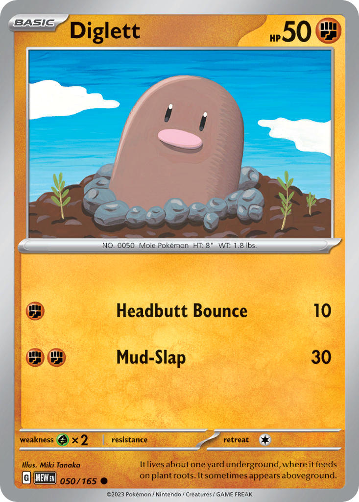 Diglett 050/165