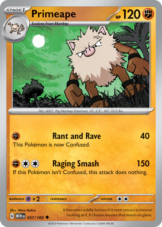 Primeape 057/165