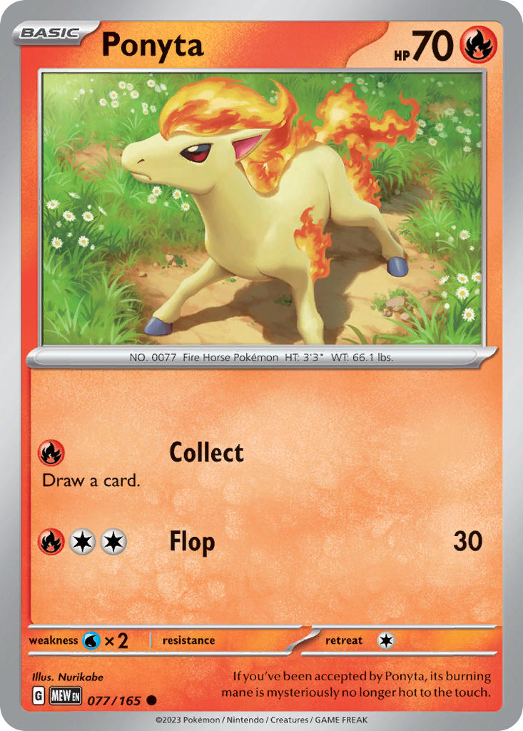 Ponyta 077/165