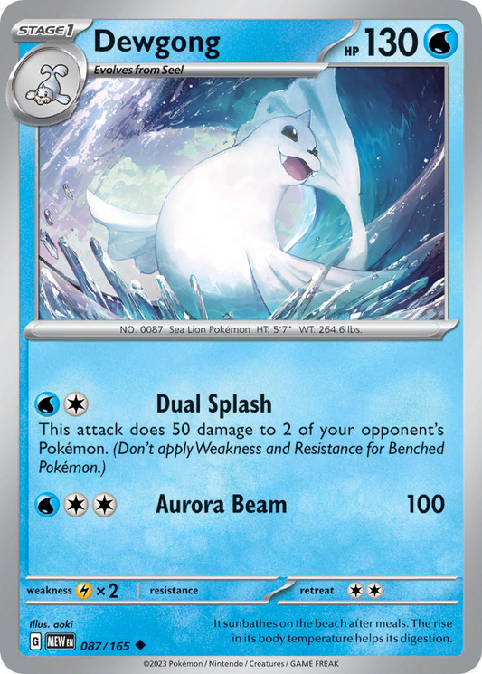 Dewgong 087/165
