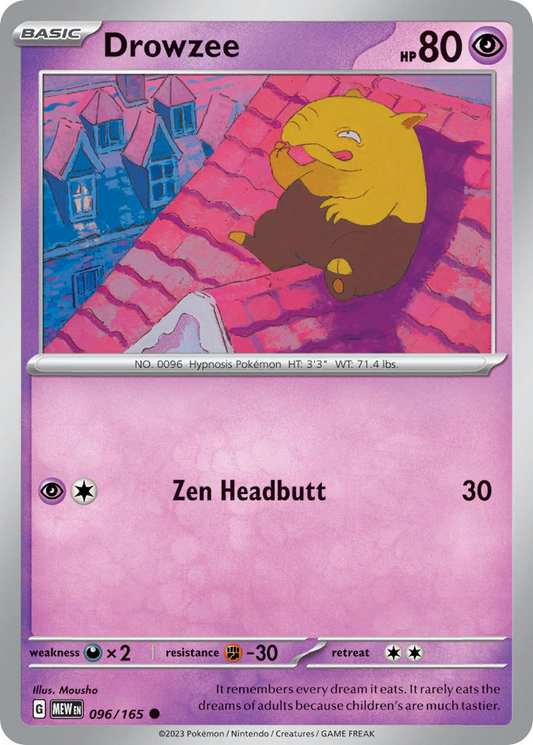 Drowzee 096/165