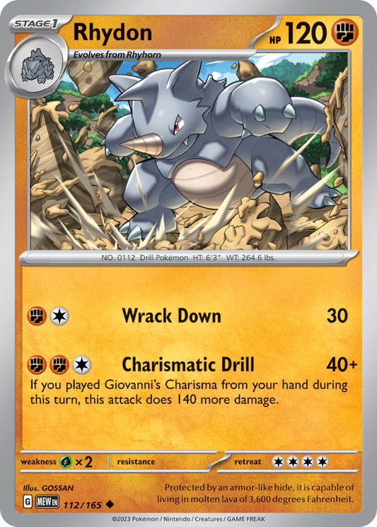 Rhydon 112/165