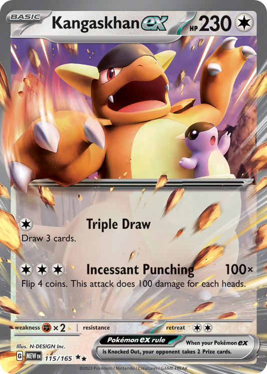 Kangaskhan EX 115/165