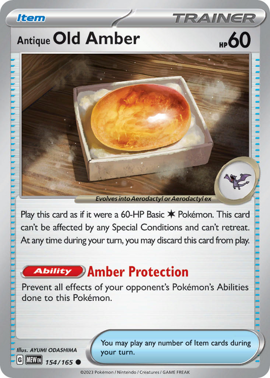 Antique Old Amber 154/165