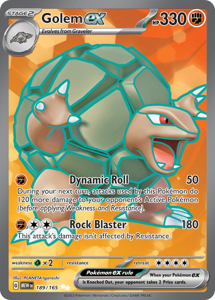 Golem EX 189/165