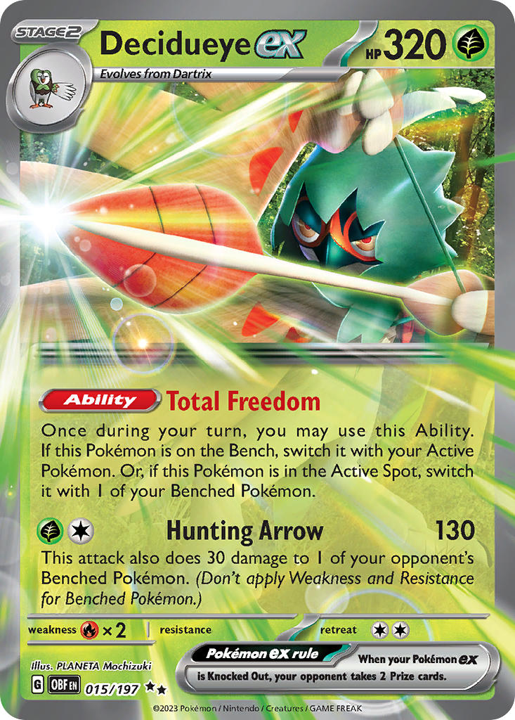 Decidueye EX 015/197