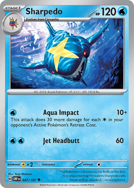 Sharpedo 047/197
