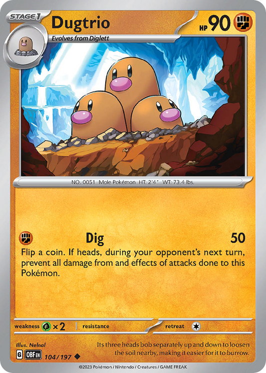Dugtrio 104/197