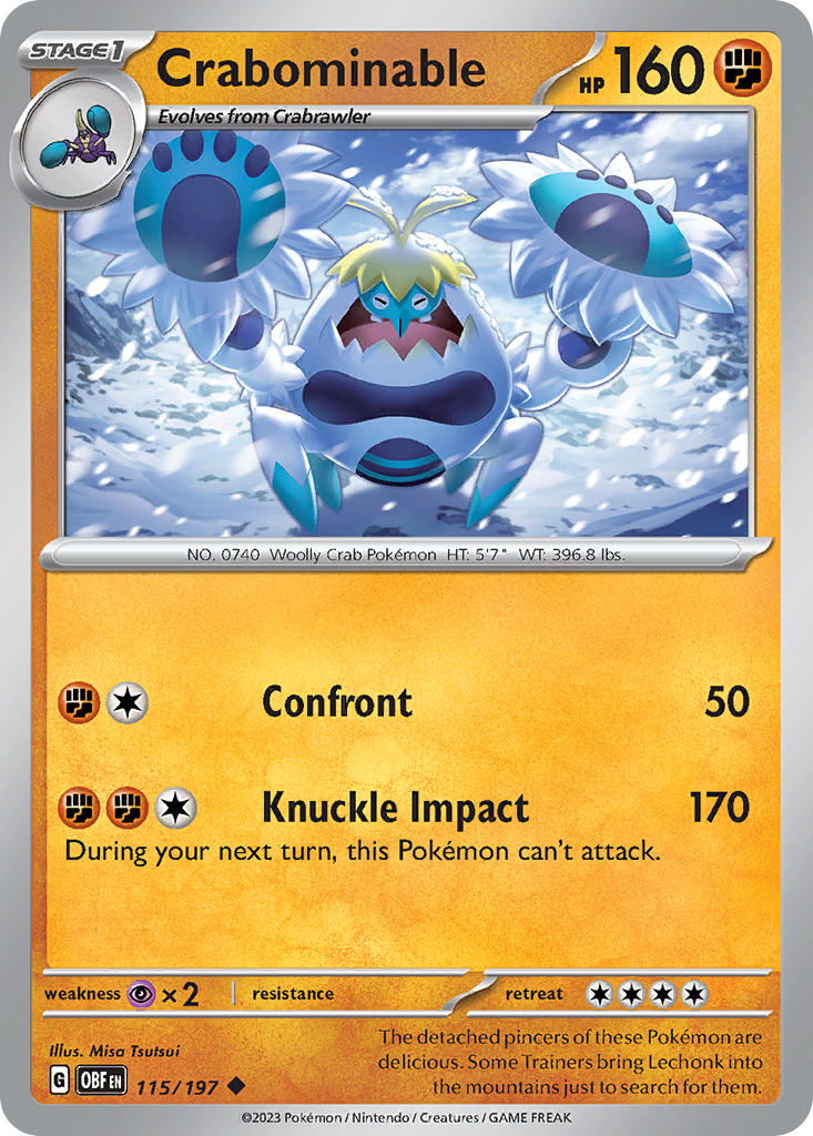 Crabominable 115/197