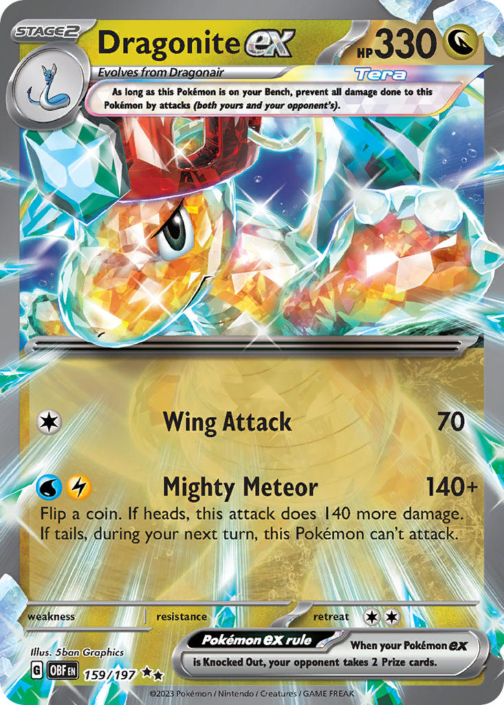 Dragonite EX 159/197